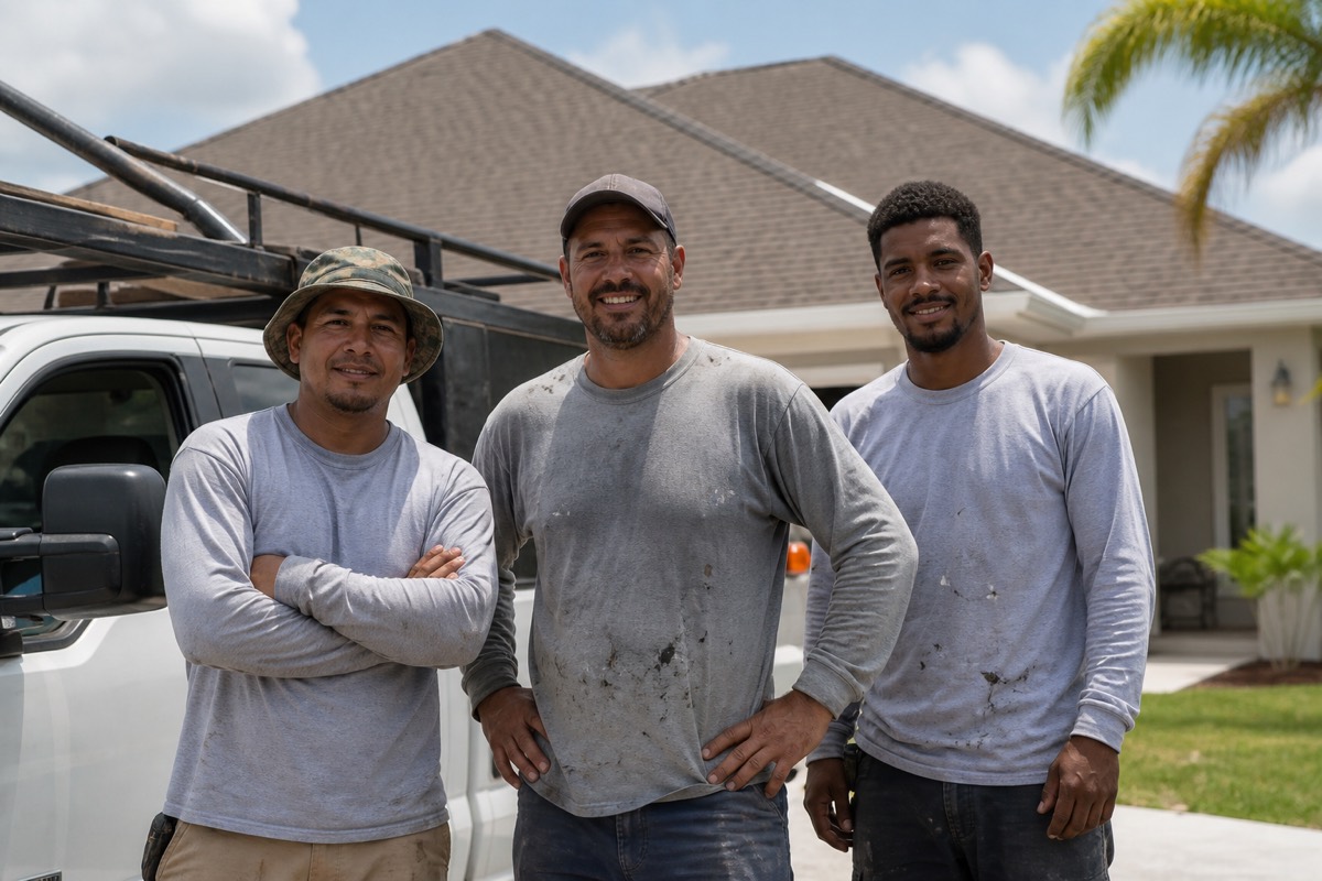 The Jhe Construction Llc crew